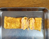 【♪お弁当】オムレツ風えび玉ねぎの卵焼き作り方10写真