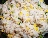 簡単☆挽き肉とコーンのピラフ作り方3写真
