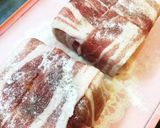 厚揚げチーズの豚バラ巻き作り方7写真