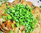 ネギたっぷり!ダイエット用おから餅作り方7写真