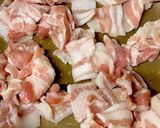豆苗と豚肉のごま味噌炒め^^作り方7写真