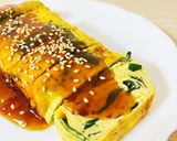 【ごま油とニラ香る☆】ニラ玉あんかけ作り方6写真
