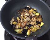 プルコギのタレでナスと豚バラの炒め物作り方7写真