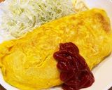 謎の「オムレツライス定食」作り方8写真