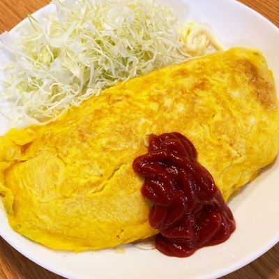 謎の「オムレツライス定食」 by 美味しい料理を作る人 【クックパッド
