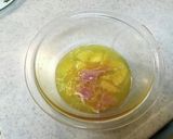 #冷製パスタ　生ハムとオレンジのパスタ作り方4写真