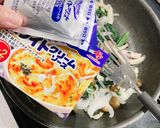 ホワイトソースの素で簡単！パングラタン♡作り方3写真