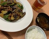トロトロ豚ナスピーマン味噌炒め作り方13写真