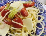 ミニトマトとチーズの冷製パスタ♡簡単!♡作り方7写真