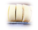 3分で桃のケーキ作り方1写真