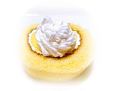 3分で桃のケーキ作り方2写真