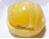 3分で桃のケーキ作り方4写真