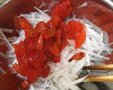あんずと大根酢の物作り方1写真