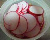 ラディッシュの簡単酢漬け作り方1写真