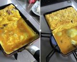 筋肉飯 サバ缶で簡単う巻き風たまご作り方3写真
