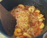 海老とトマトのしらたきパスタ作り方5写真
