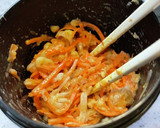 余り野菜で！人参と大根のもちもち焼き作り方5写真