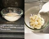 HM.抹茶と黒ごま豆腐のロールケーキ作り方3写真