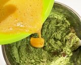 HM.抹茶と黒ごま豆腐のロールケーキ作り方6写真