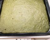 HM.抹茶と黒ごま豆腐のロールケーキ作り方9写真