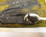 HM.抹茶と黒ごま豆腐のロールケーキ作り方11写真