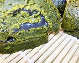 HM.抹茶と黒ごま豆腐のロールケーキ作り方13写真
