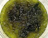 ピリ辛！アオサと長芋の酢醤油和え作り方1写真