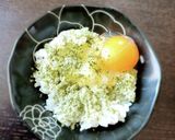 大麦若葉が香る☆ヘルシーたまごかけご飯作り方1写真