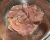 鶏むねのオイスターソース炒め作り方1写真