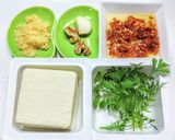 イタリアンパセリのしら和え作り方1写真
