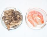 えびとまいたけ天のかけうどん作り方13写真