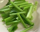 山菜☆うるい_明太子パスタ作り方1写真