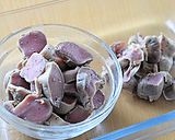スナップえんどうと砂肝の炒め物♪作り方2写真