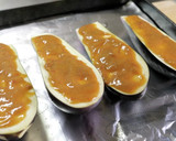 ♬激ウマ注意！『茄子の旨辛味噌焼き』♬作り方4写真