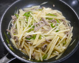 簡単！白だし中華☆春の青椒肉絲作り方4写真