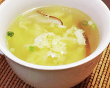 簡単☆ふわふわ卵と椎茸の中華スープ作り方6写真