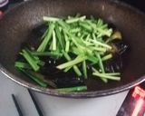 茄子、ニラでピリ辛炒め肉無し！ゆりさん風作り方5写真