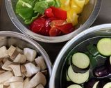 えびと夏野菜のハニーマスタードマリネ作り方4写真