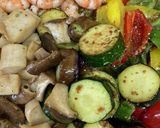 えびと夏野菜のハニーマスタードマリネ作り方6写真