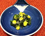 ほうれん草とコーンの胡麻和え作り方25写真