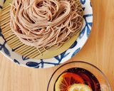 【卯月製麺】山椒レモンつけ蕎麦作り方2写真