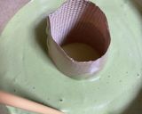 抹茶シフォンケーキ　　プレゼントにも作り方10写真