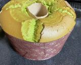 抹茶シフォンケーキ　　プレゼントにも作り方11写真