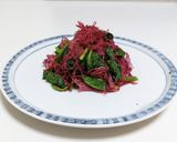 大人のサラダ～とさかのりとほうれん草作り方6写真