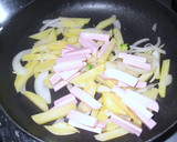 魚肉ソーセージのカレーコンソメ炒め作り方4写真