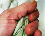 うちのやり方♤大葉の切り方とアク抜き法作り方11写真