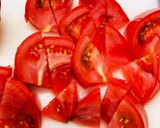 ネギたっぷり！トマトの中華和え作り方3写真