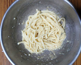 ヨウサマの減塩油揚げのパスタ風冷製うどん作り方4写真