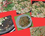 【簡単男炒飯】かにかまと豆苗炒飯作り方2写真