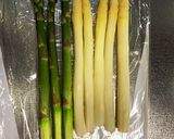 【作り置き】アスパラの焼きびたし作り方1写真